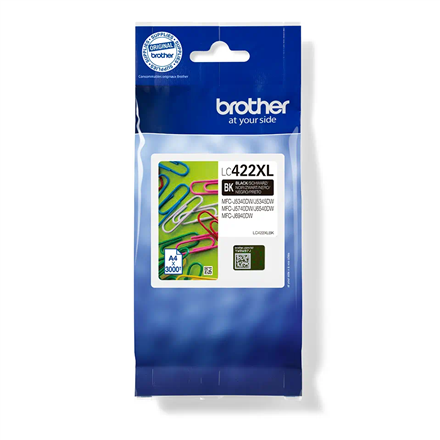 Pilt Brother LC422XLBK | Ink Cartridge | Black