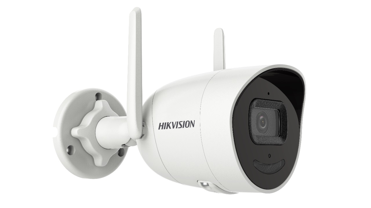 Pilt Hikvision | IP Camera | DS-2CV2041G2-IDW(E) | Bullet | 4 MP | 2.8mm | IP66 | H.265 / H.264 | micro SD/SDHC/SDXC, max. 256 GB | White