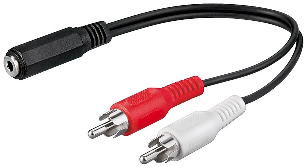 Pilt Goobay | Audio cable adapter, 3.5 mm | 50092