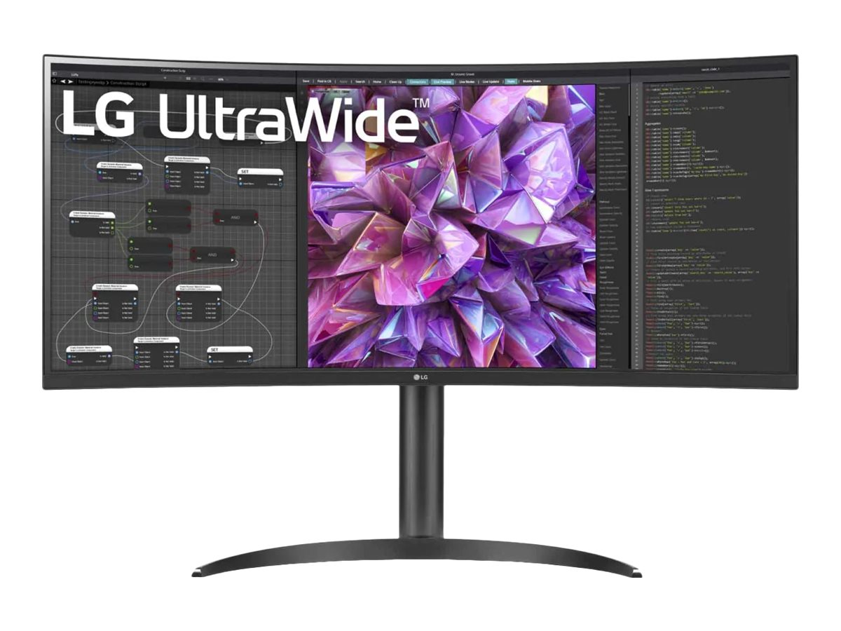 Pilt LG | Curved Monitor | 34WQ75C-B | 34 " | IPS | QHD | 21:9 | 60 Hz | 5 ms | 3440 x 1440 | 300 cd/m² | HDMI ports quantity 2 | Black | Warranty 24 month(s)