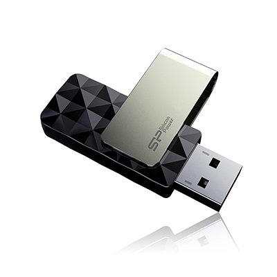 Pilt Silicon Power | Blaze B30 | 16 GB | USB 3.0 | Black