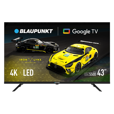 Pilt Blaupunkt LED TV | 43UGC5500S | 43 | Smart TV | Google TV | UHD