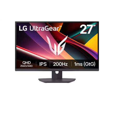 Pilt LG 27G610A-B | 27 " | IPS | QHD | 16:9 | 200 Hz | 1 ms | 2560 x 1440 pixels | HDMI ports quantity 2