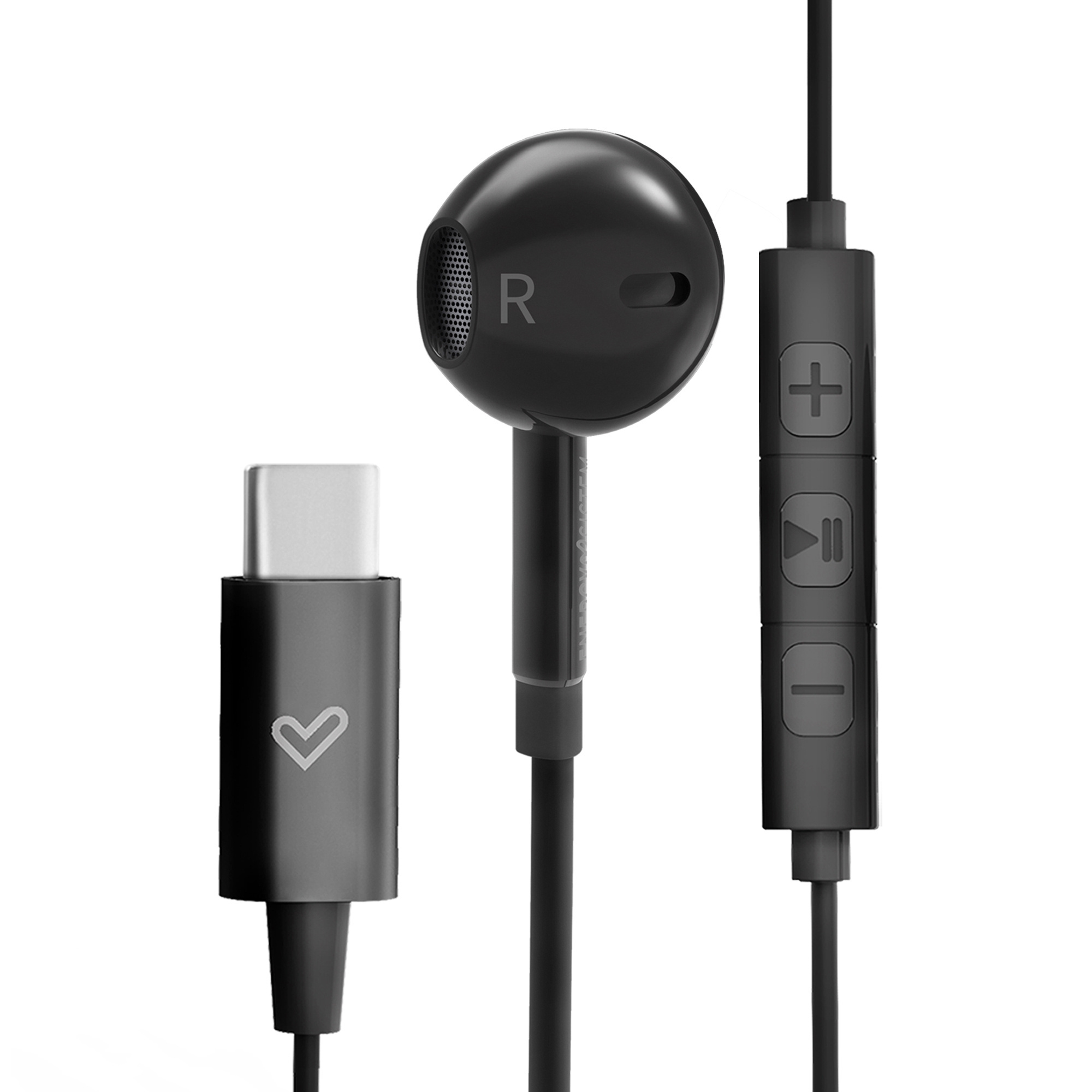 Pilt Energy Sistem Earphones Smart 2 Type C, Black | Energy Sistem | Smart 2 Type-C | Wired Earphones | Wired | In-ear | Microphone | Black