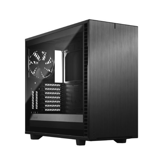 Pilt Fractal Design | Define 7 Black TG Light Tint | Side window | Black | E-ATX | Power supply included No | ATX