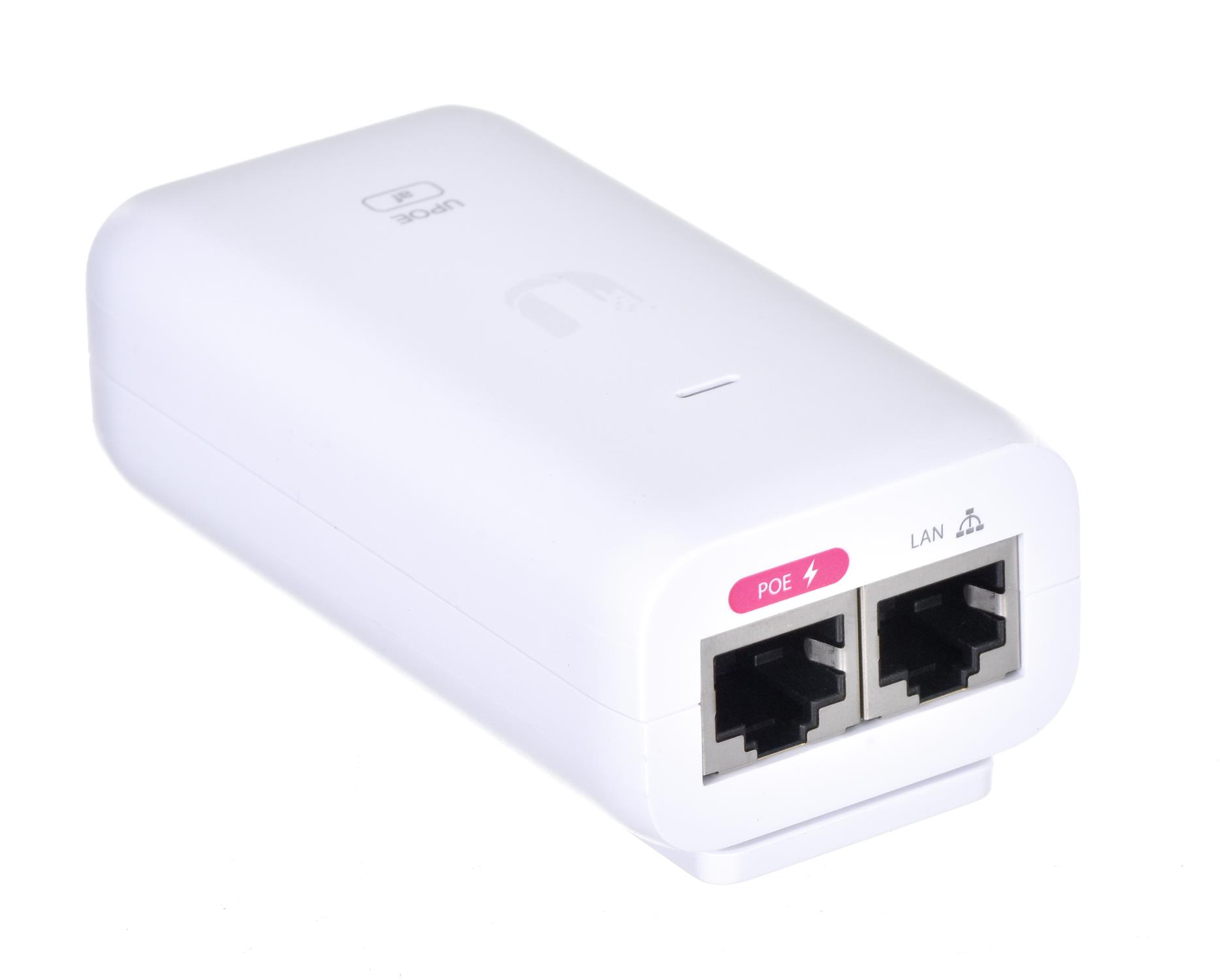 Pilt Ubiquiti | 802.3af Supported PoE Injector | U-POE-af | Ethernet LAN (RJ-45) ports 1