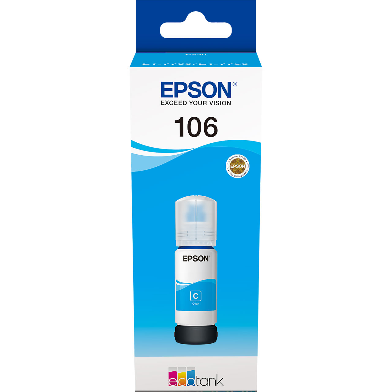 Pilt Epson Ecotank | 106 | Ink Bottle | Cyan