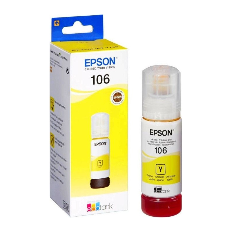 Pilt Epson Ecotank | 106 | Ink Bottle | Yellow