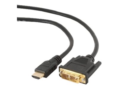 Pilt Gembird monitoriaus kabelis HDMI/DVI-DM (18+1) 1.8m | Cablexpert | HDMI to DVI-D | 1.8 m