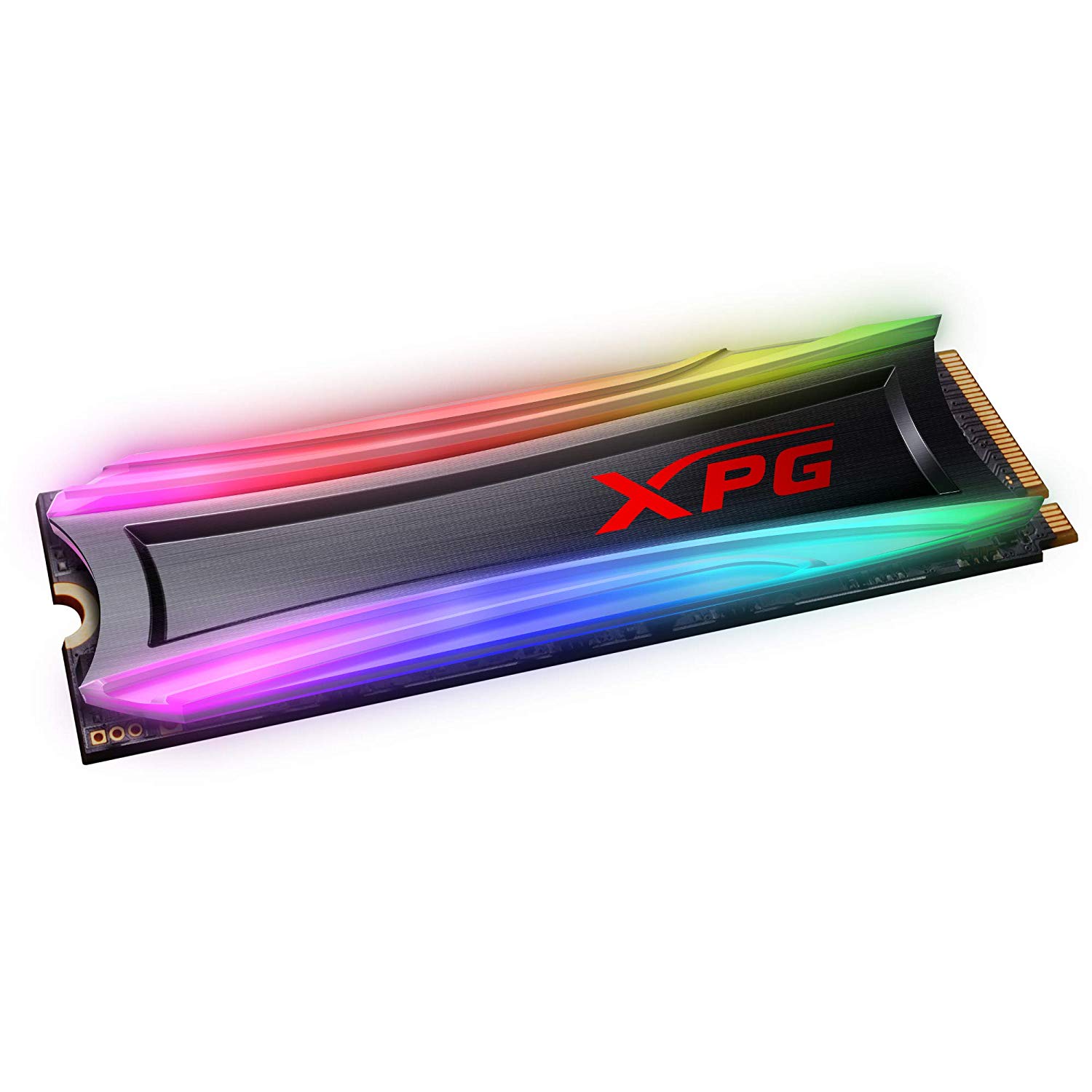 Pilt ADATA | XPG SPECTRIX S40G RGB | 512 GB | SSD interface M.2 NVME | Read speed 3500 MB/s | Write speed 2400 MB/s