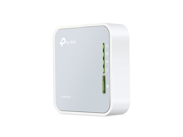 Pilt TP-LINK | Router | TL-WR902AC | 802.11ac | 300+433 Mbit/s | 10/100 Mbit/s | Ethernet LAN (RJ-45) ports 1 | Mesh Support No | MU-MiMO No | No mobile broadband | Antenna type 3xInternal | 1x USB 2.0