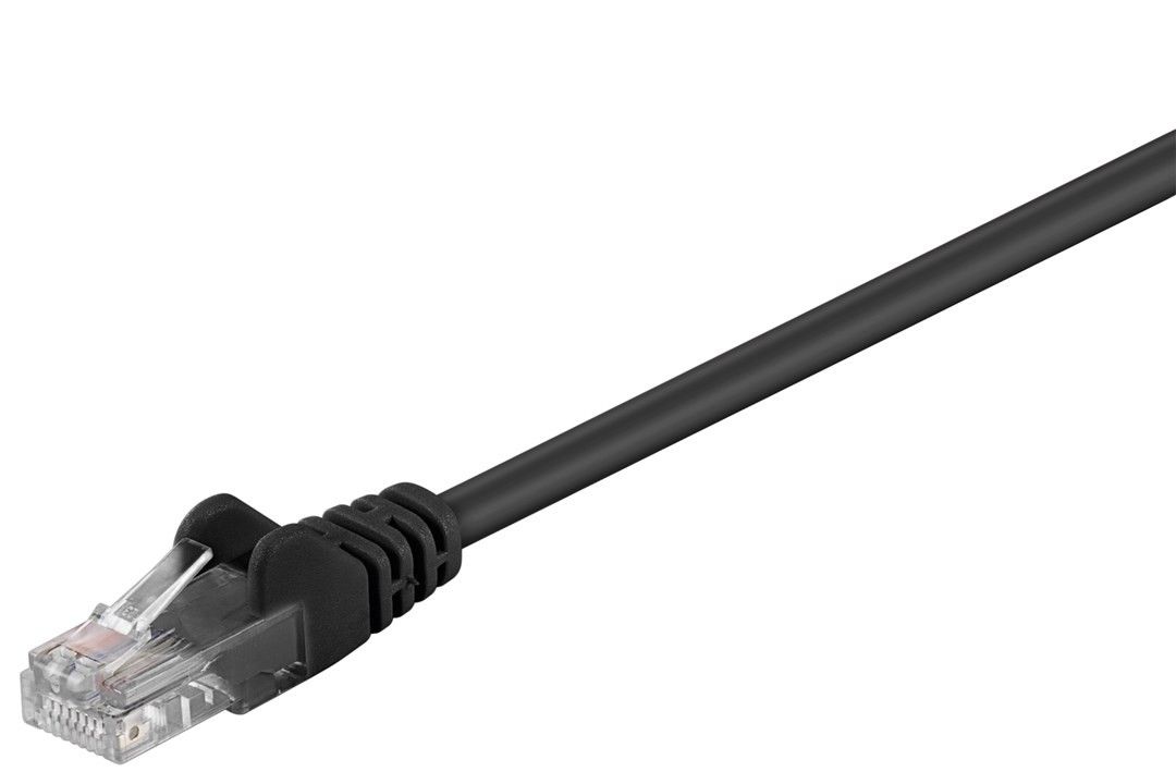 Pilt Goobay | CAT 5e patch cable, U/UTP | 68647 | Black