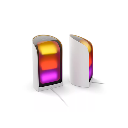 Pilt Philips Hue Play Wall Washer, White, EU/UK, 2-pack | 2000-6500 Hue White Colour Ambiance