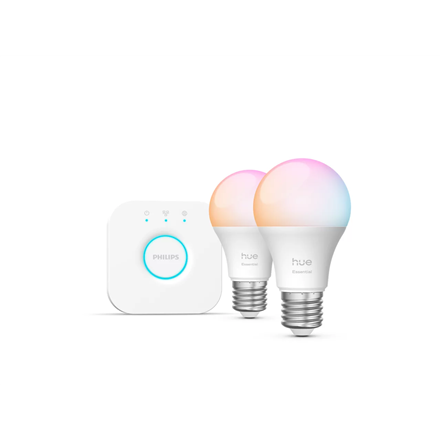 Pilt Philips Hue E WCA 806 A60 E27 2kit EU | E27 | 8 W | 16 million colours, White and colour light
