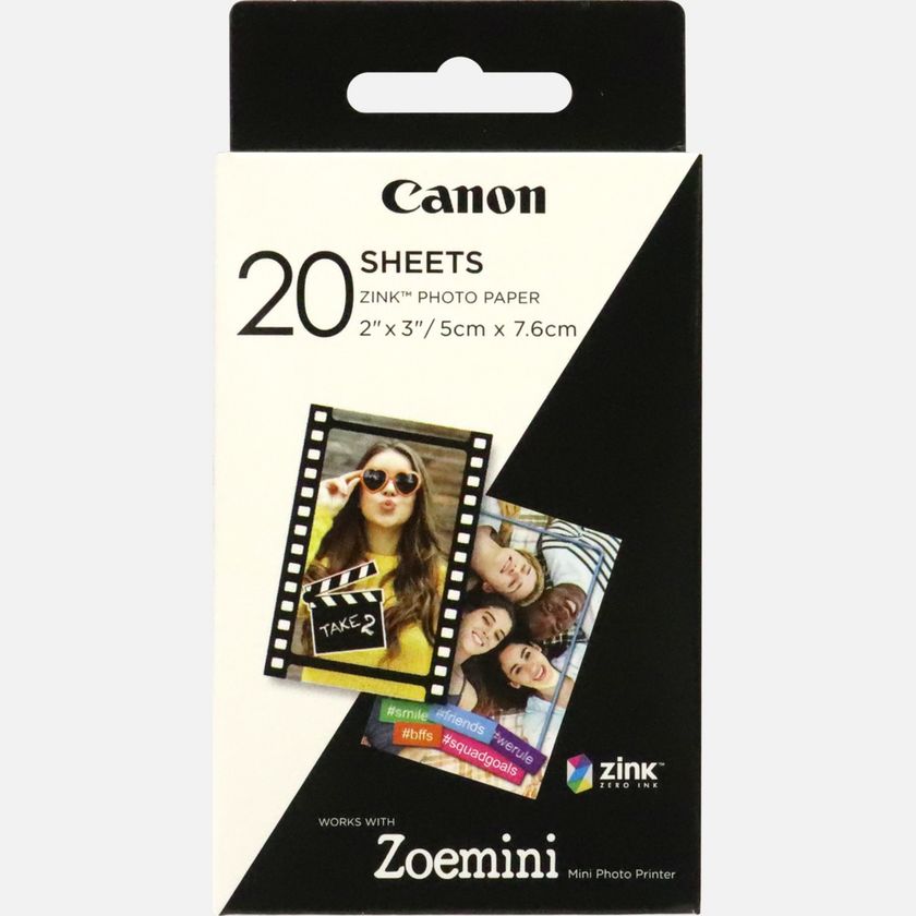 Pilt 20 sheets | ZP-2030 | White | 5 x 7.6 cm | Photo Paper