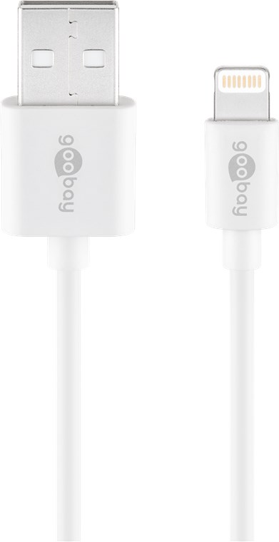 Pilt Goobay | 54600 | USB-C to Lightning Apple Lightnin male (8-pin) | USB 2.0 male (type A)