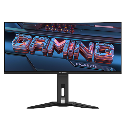 Pilt Gigabyte | MO34WQC2 EK1 | 34 " | OLED | WQHD | 240 Hz | 0.03 ms | 3440 x 1440 pixels | 250 cd/m² | HDMI ports quantity 2