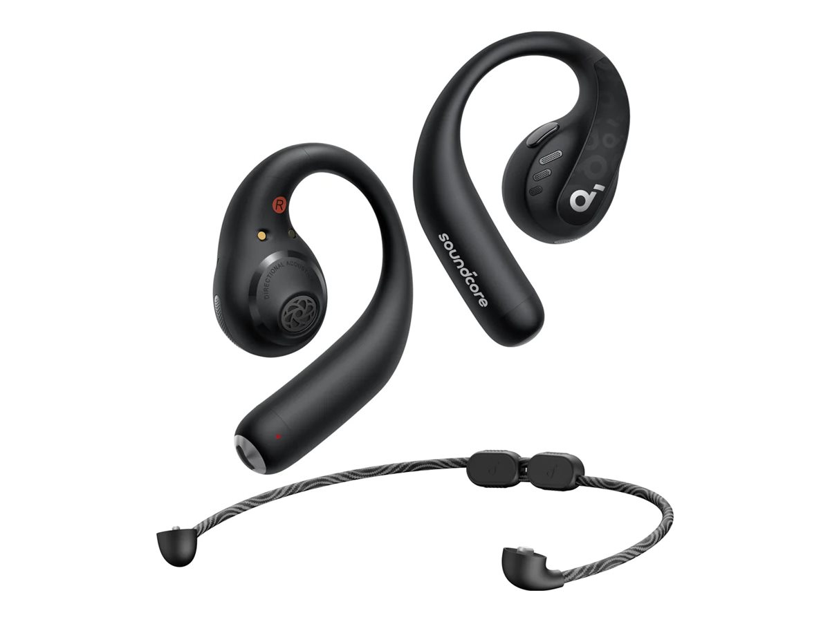 Pilt Anker Soundcore | Open-Ear Sport Headphones | AeroFit Pro | Bluetooth | Open-Ear | Microphone | Wireless | Midnight Black