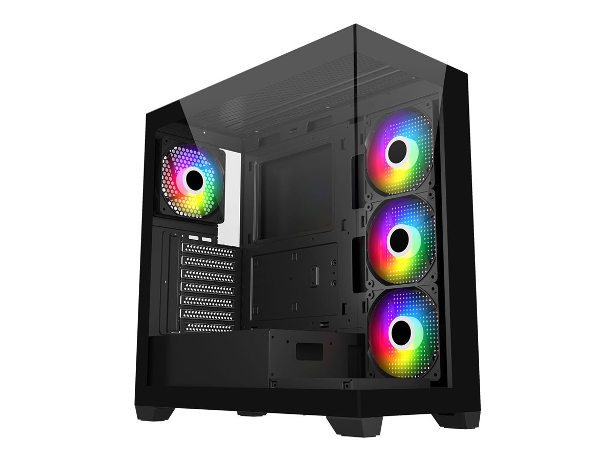 Pilt FSP Case | M340-BA | Black | Mid Tower | Power supply included No