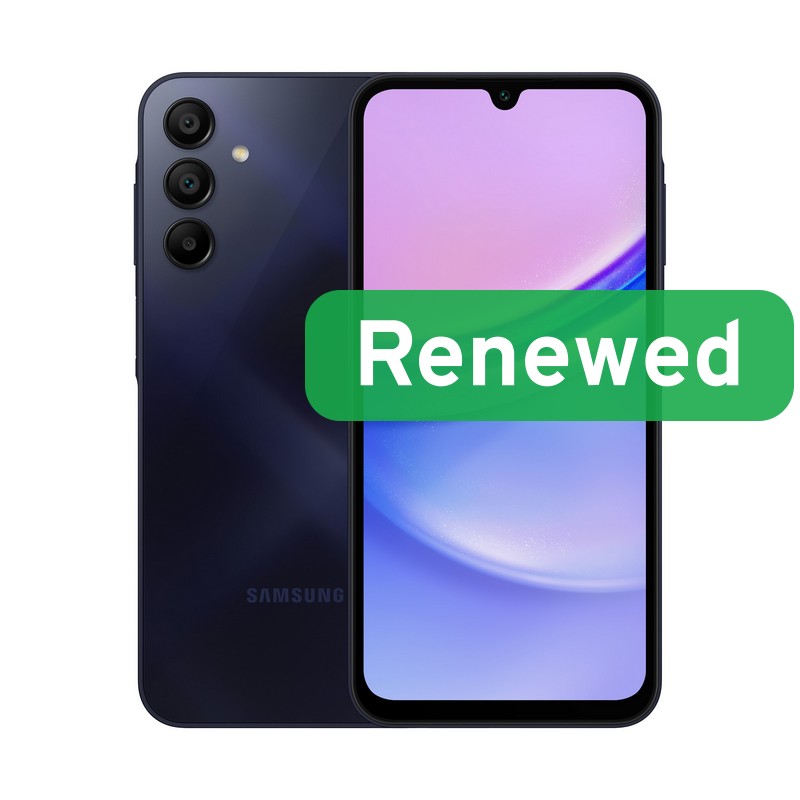Pilt Samsung Renewed Grade A | Samsung Galaxy A15 | Blue Black | 6.5 " | Super AMOLED | 128 GB | 4G | Android