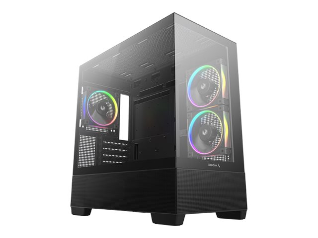Pilt Deepcool CG380 3F MIDI TOWER CASE, Black | Deepcool