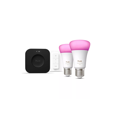 Pilt Philips Hue WCA A60 E27 2KIT SW Pro EU | E27 | White and colored light