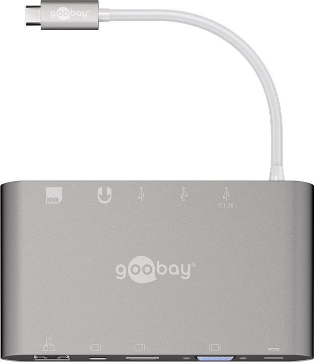 Pilt Goobay | USB-C All-in-1 Multiport Adapter | 62113 | USB Type-C