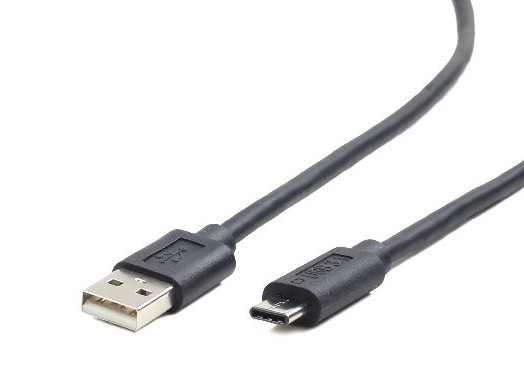 Pilt Cablexpert CCP-USB2-AMCM-1M USB 2.0 AM to Type-C cable (AM/CM), 1 m | Cablexpert