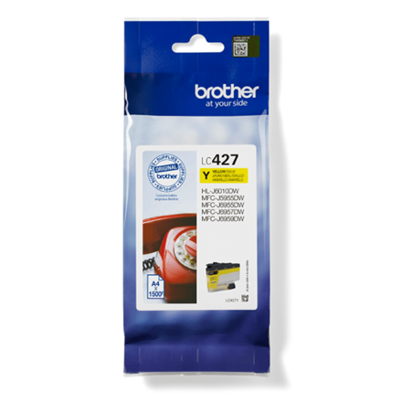 Pilt Brother LC427Y | Ink Cartridge | Yellow