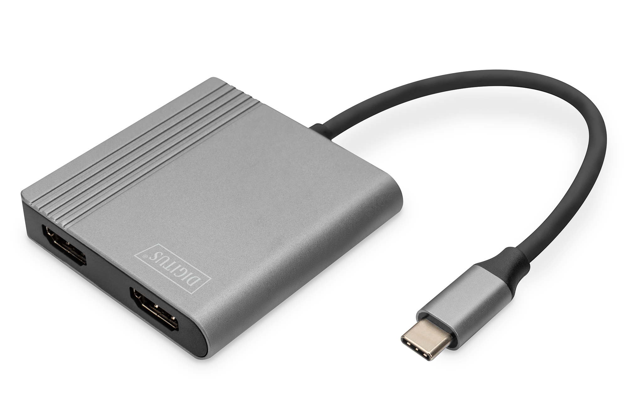 Pilt Digitus | USB-C | HDMI | USB-C - 2x HDMI Adapter | DA-70828