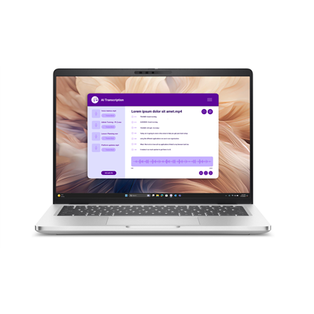 Pilt Dell Pro 14 Plus PB14250 | 14 " | FHD+ | Anti-glare | Intel Core Ultra 7 | 268V | 32 GB | LPDDR5x | Solid-state drive capacity 512 GB | Intel Arc Graphics | Windows 11 Pro | 802.11be | Bluetooth version 5.4 | Keyboard language English | Keyboard backlit | Warranty 36 month(s) | Battery warranty 12 month(s)