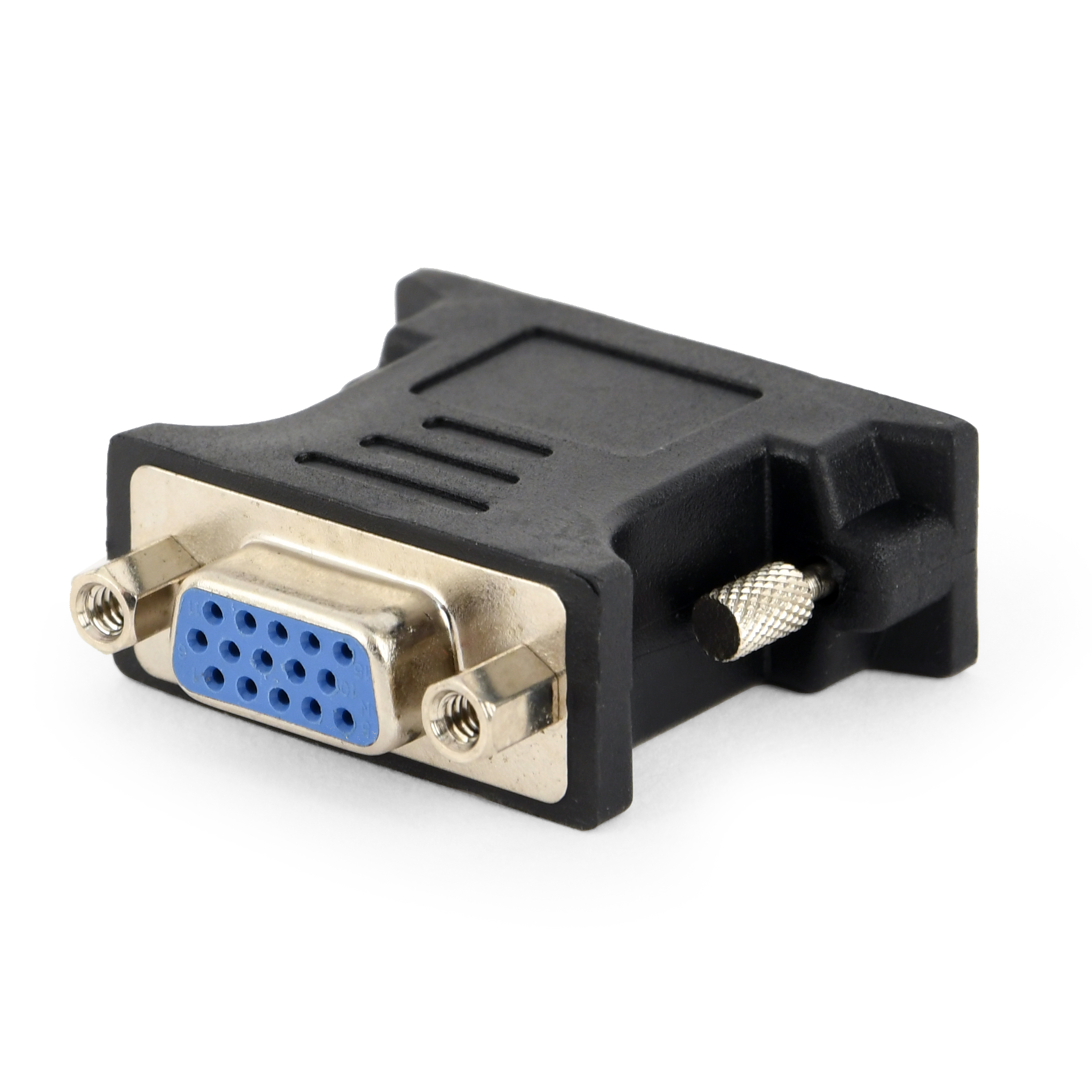 Pilt Gembird Adapter DVI-A male to VGA 15-pin HD (3 rows) female, black | Gembird