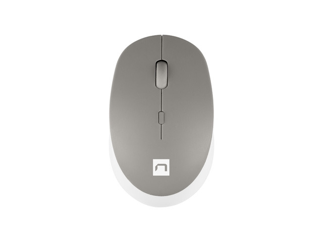 Pilt Natec | Mouse | Harrier 2 | Wireless | Bluetooth | White/Grey