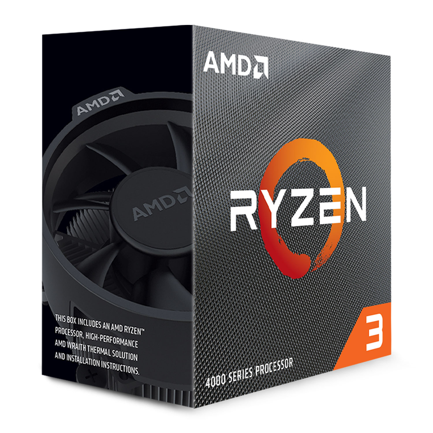 Pilt AMD | Ryzen 3 4100 | 3.8 GHz | AM4 | Processor threads 8 | AMD | Processor cores 4