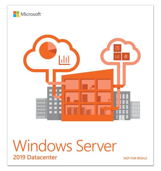 Pilt Microsoft | Windows Server 2019 Datacenter - 64-bit | P71-09023 | EN | 16 cores | DVD-ROM | Licence