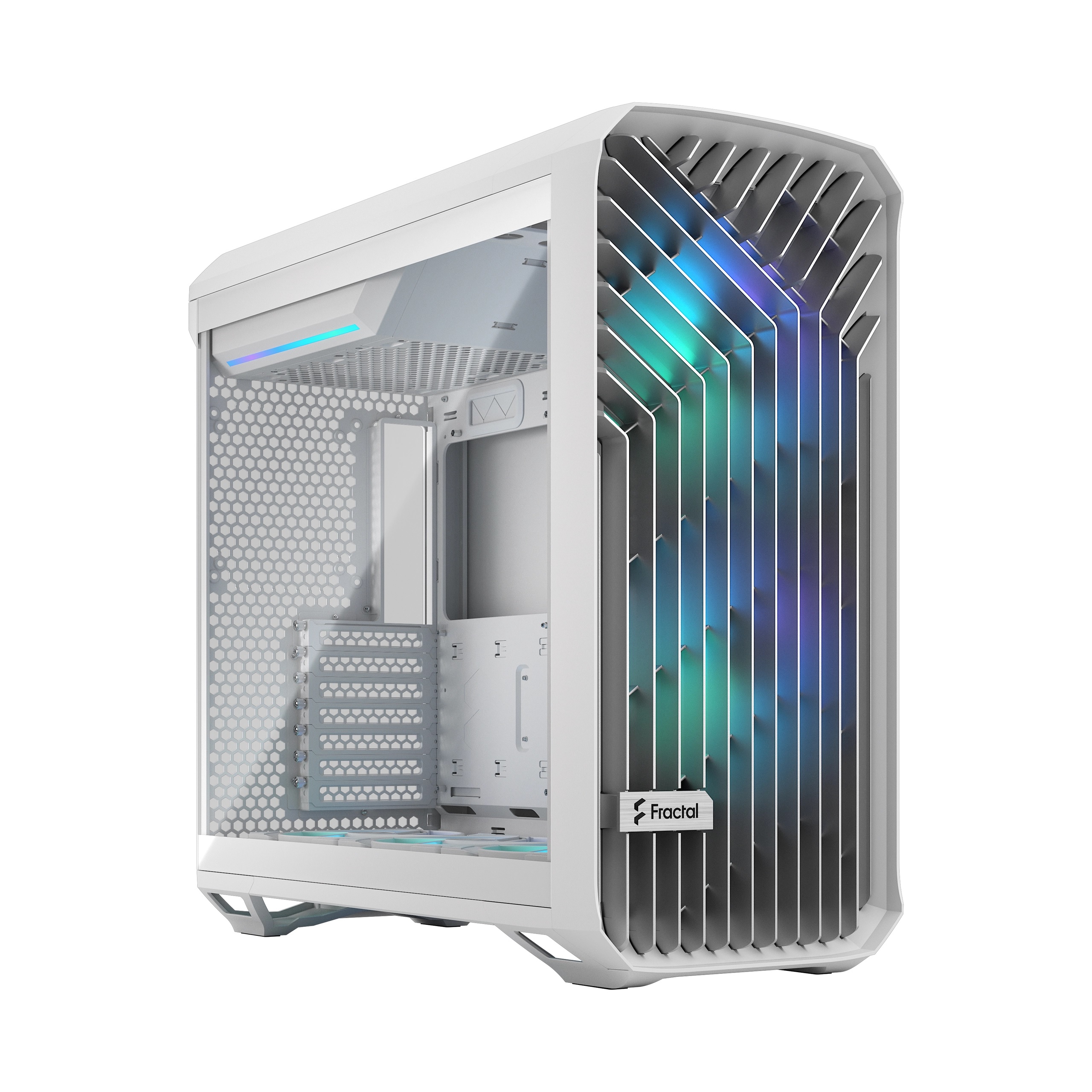 Pilt Fractal Design | Torrent | RGB White TG clear tint | Power supply included No | ATX