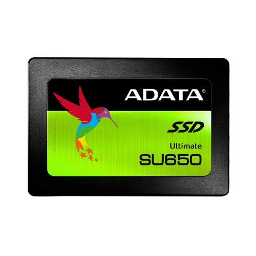 Pilt ADATA | Ultimate SU650 | ASU650SS-240GT-R | 240 GB | SSD form factor 2.5” | SSD interface SATA | Read speed 520 MB/s | Write speed 450 MB/s