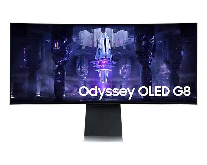 Pilt Samsung | Curved Monitor | LS34BG850SUXEN | 34 " | LED | WQHD | 21:9 | 175 Hz | 0.1 ms | 3440 x 1440 | 200 cd/m² | HDMI ports quantity | Silver | Warranty  month(s)