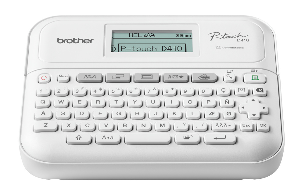 Pilt Brother PT-D410 | Mono | Thermal | Label Printer | White