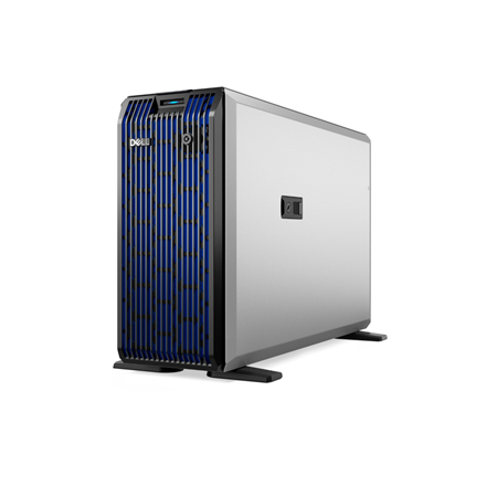 Pilt Dell PowerEdge | T360 | Tower | Intel Xeon 6 | 1 | 6315P | 4 | 4 | 2.8 GHz | 1x16GB/1x2TB | Up to 8 x 3.5" | Hot-swap drive bays | PERC H355 | iDRAC9 Enterprise | Power supply 1x700 W | No OS | Warranty Basic NBD, 36 month(s)