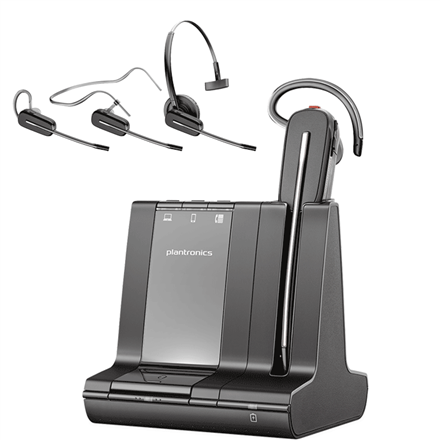 Pilt Poly | Savi 8240 Office, S8240 | Headset | Built-in microphone | Wireless | Bluetooth, USB Type-A | Black