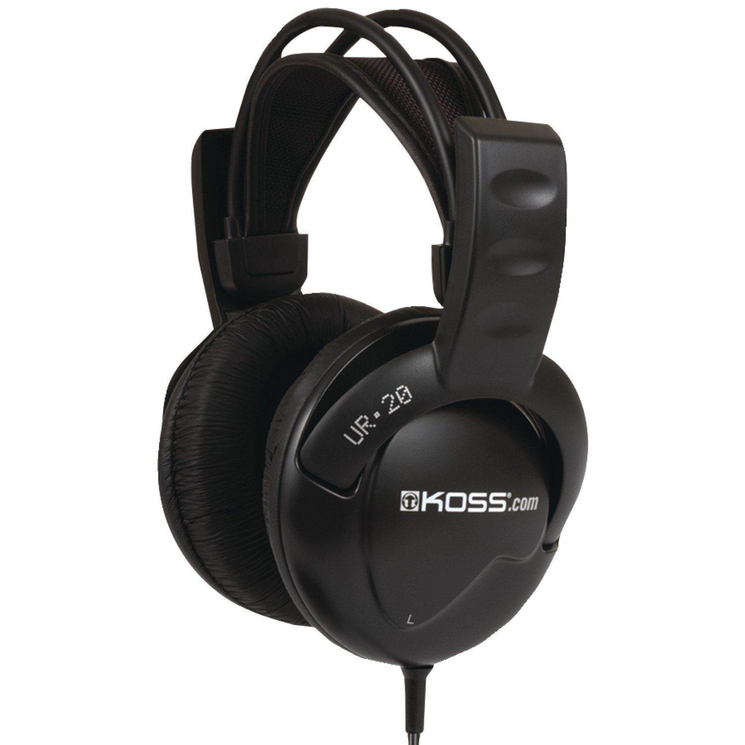 Pilt Koss | UR20 | Headphones DJ Style | Wired | On-Ear | Noise canceling | Black