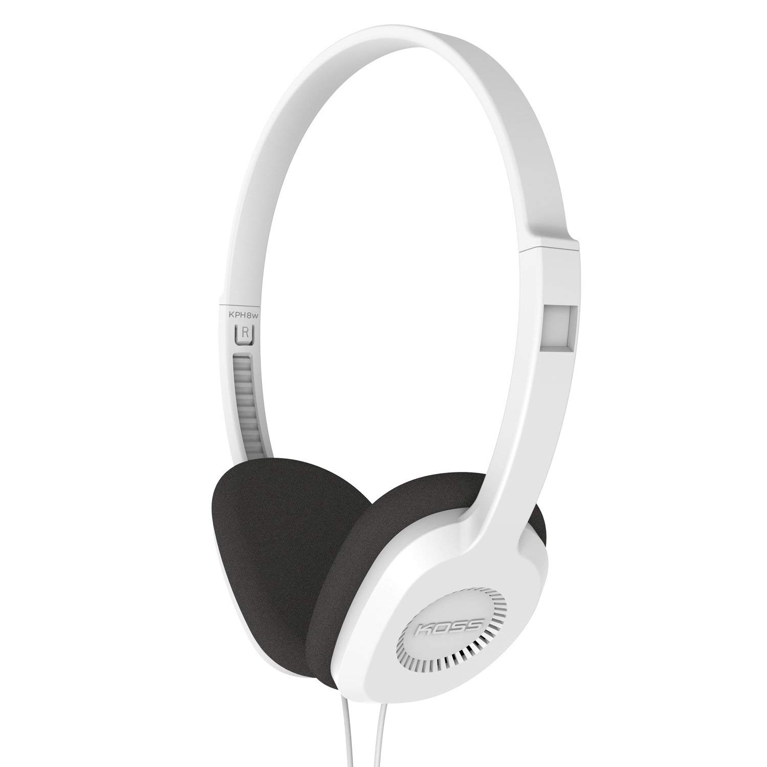 Pilt Koss | KPH8w | Headphones | Wired | On-Ear | White