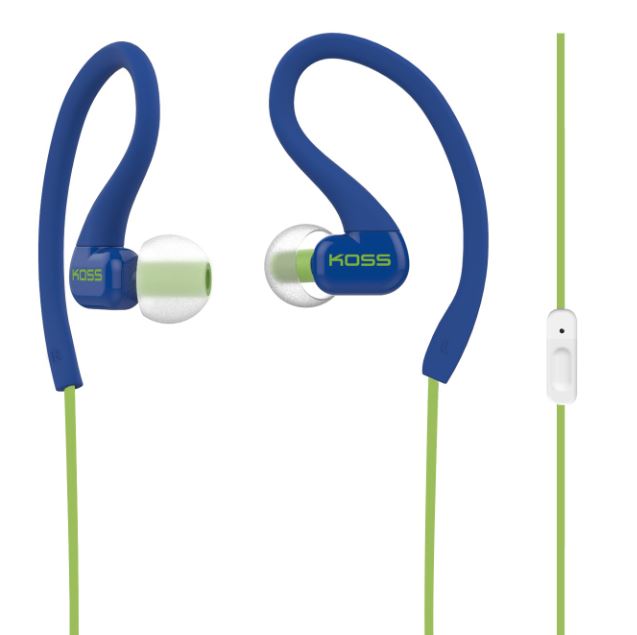 Pilt Koss | KSC32iB | Headphones | Wired | In-ear | Microphone | Blue