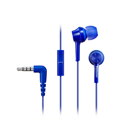 Pilt Panasonic | Canal type | RP-TCM115E-A | Wired | In-ear | Microphone | Blue