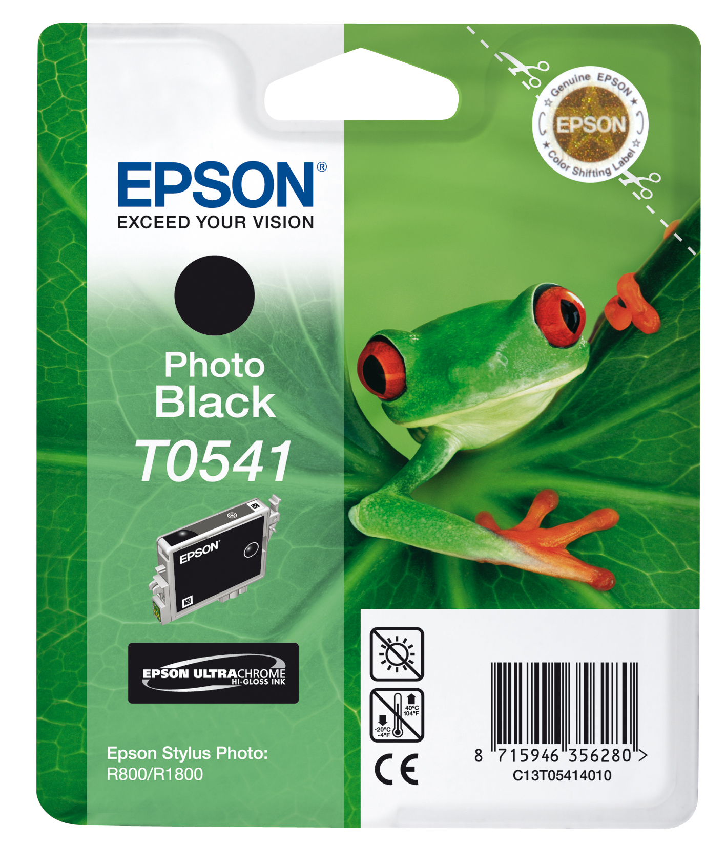 Pilt Epson Ultra Chrome Hi-Gloss | T0541 | Ink | Black