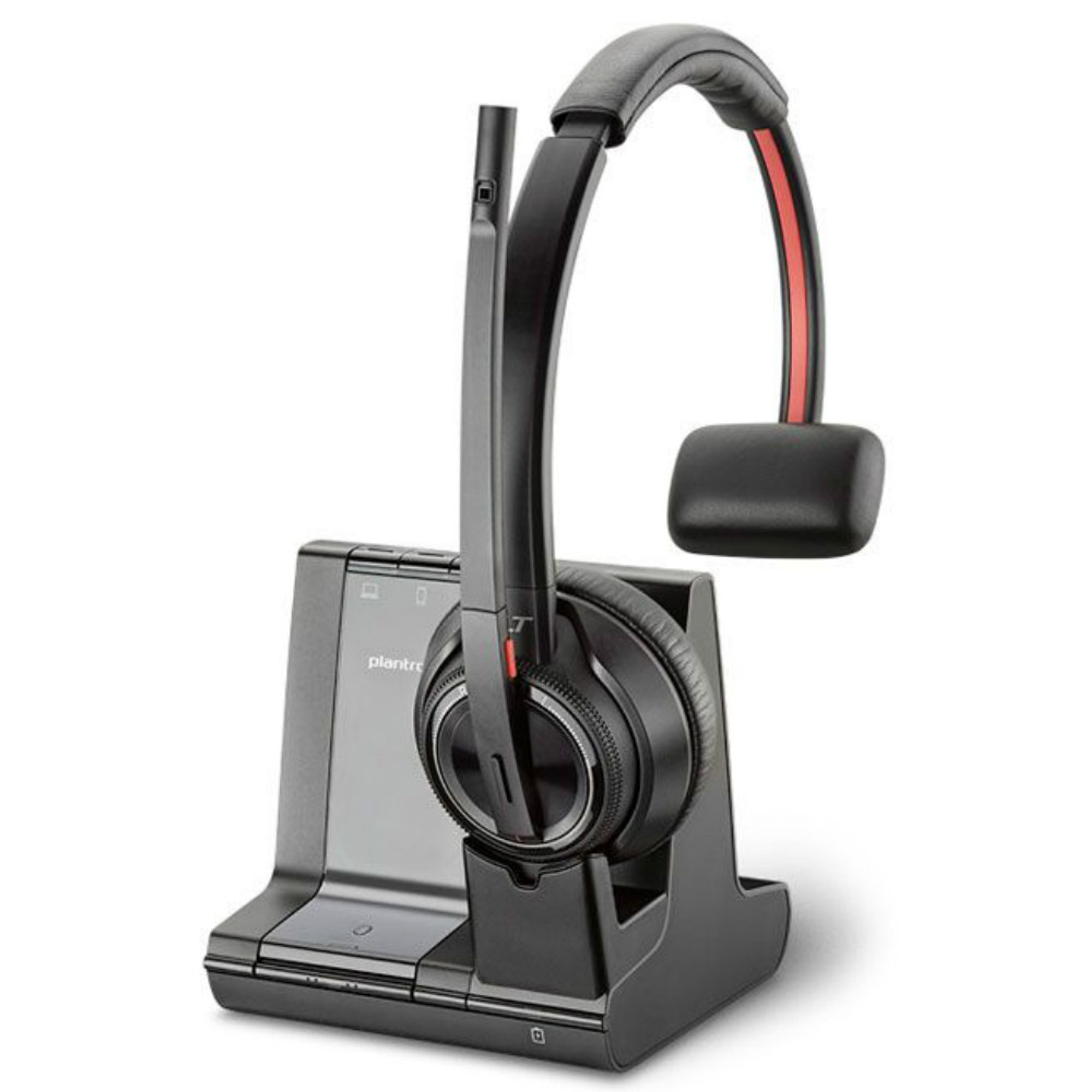 Pilt Poly | Savi W8210-M 3 in 1 | Headset | Built-in microphone | Wireless | Bluetooth | Black