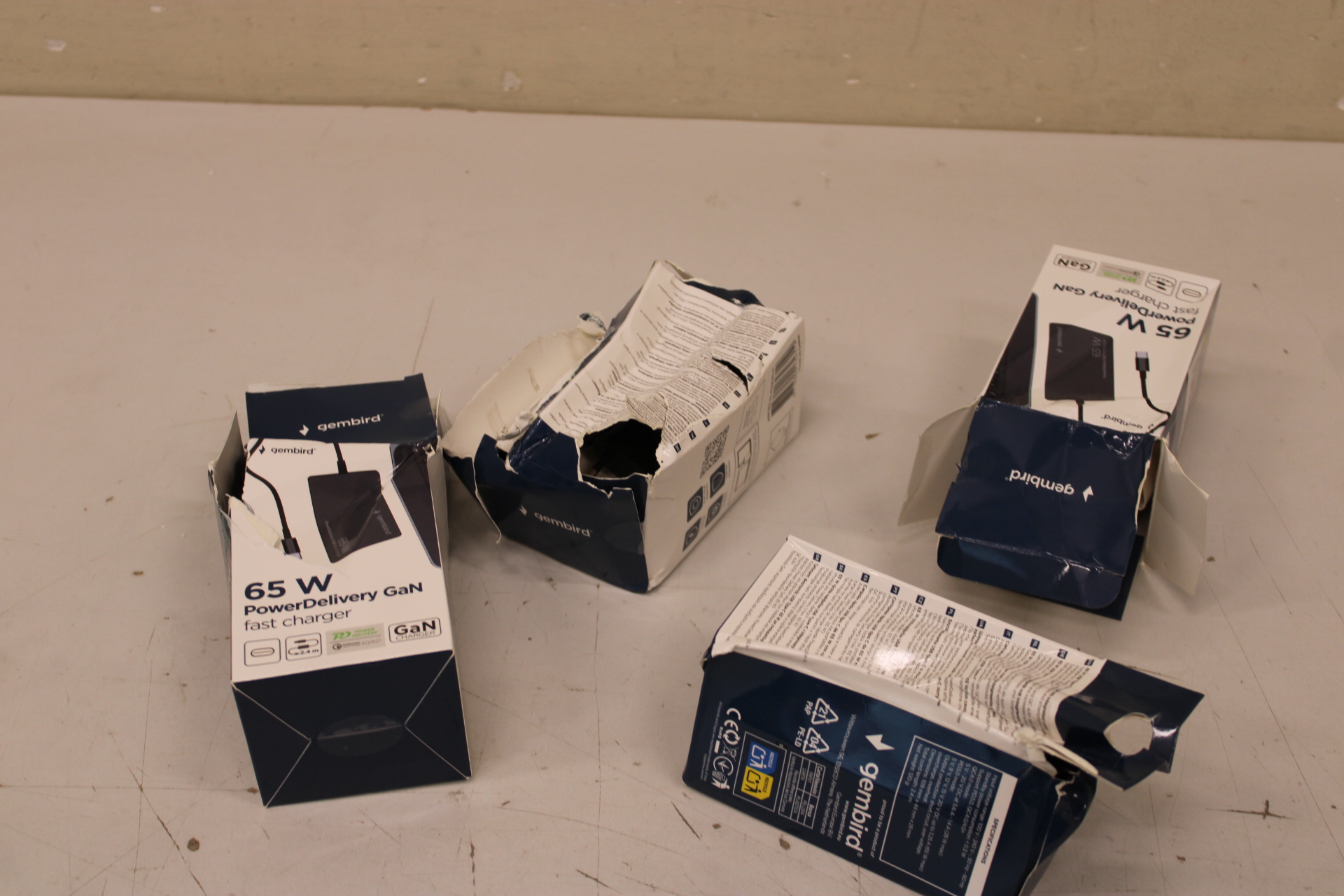 Pilt SALE OUT. Cablexpert NPA-AC-PDQC65-01 65 W PowerDelivery GaN USB Type-C fast charger, black | Cablexpert 65 W PowerDelivery GaN USB Type-C Fast Charger | NPA-AC-PDQC65-01 | DAMAGED PACKAGING, SMALL SCRATCHED ON TOP