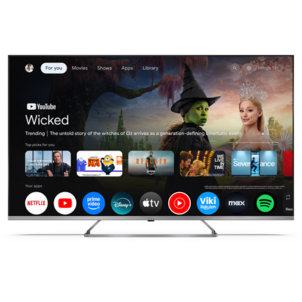 Pilt Sharp 4K Ultra HD QLED MiniLED TV | 55JP7265E | 55 | Google TV | UHD