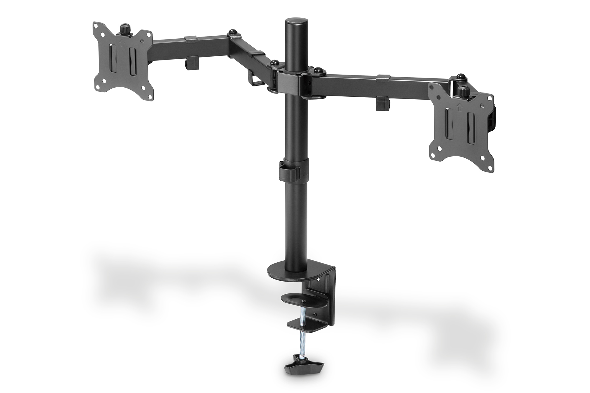 Pilt Digitus | Desk Mount | Swivel, Height adjustment | 15-32 " | Internal memory  GB | SSD  GB | Keyboard language | Maximum weight (capacity) 8 kg | Black